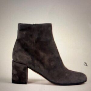 Vince Womens Blakely suede bootie dark grey size 37 (US 7)